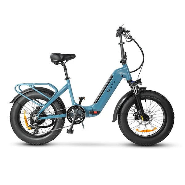 DYU FF500 48V 14Ah 500W 20 pouces Vélo Électrique Pliant 70KM Max Kilométrage 150KG Max Charge Vélo Électrique