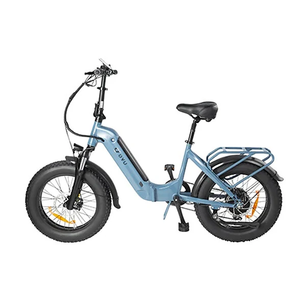 DYU FF500 48V 14Ah 500W 20 pouces Vélo Électrique Pliant 70KM Max Kilométrage 150KG Max Charge Vélo Électrique