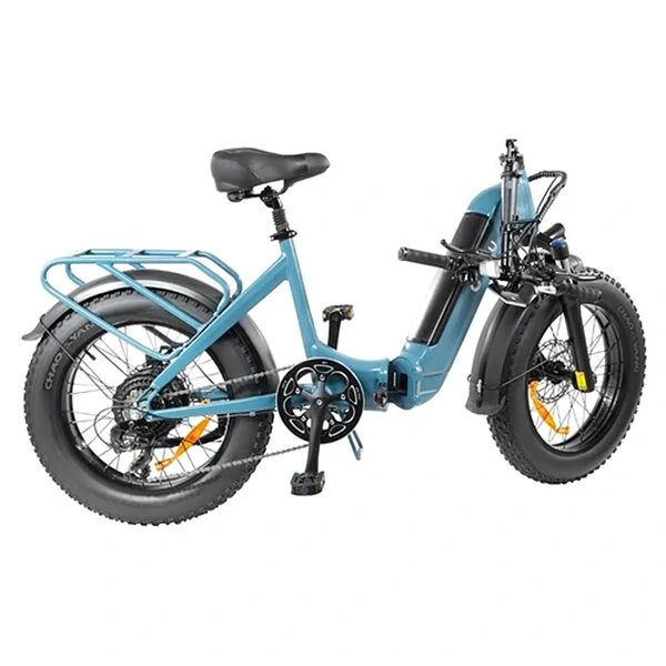 DYU FF500 48V 14Ah 500W 20 pouces Vélo Électrique Pliant 70KM Max Kilométrage 150KG Max Charge Vélo Électrique