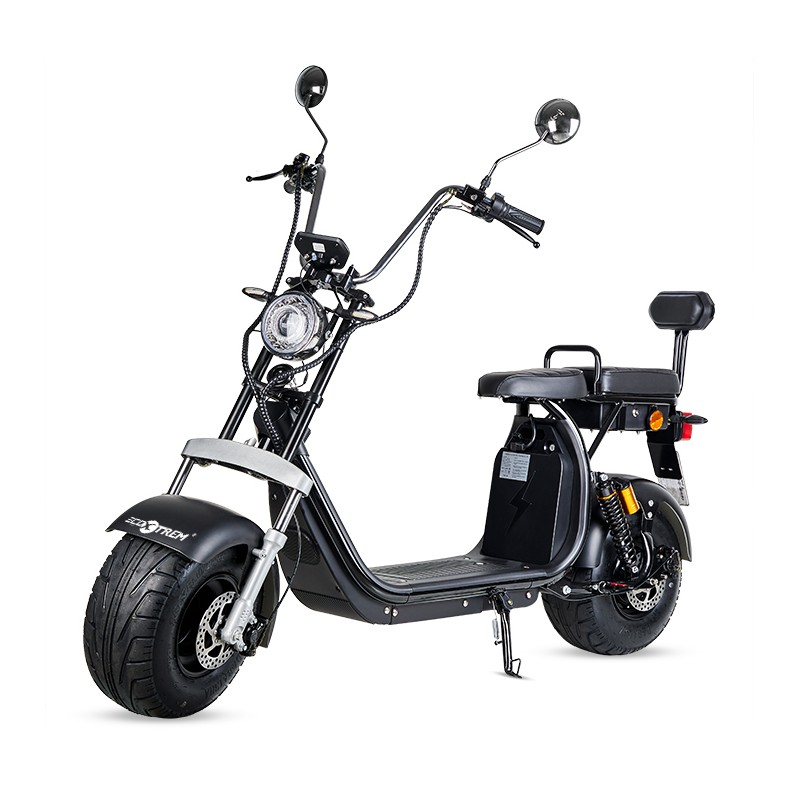 Moto électrique immatriculée 1200W Maverick II Citycoco