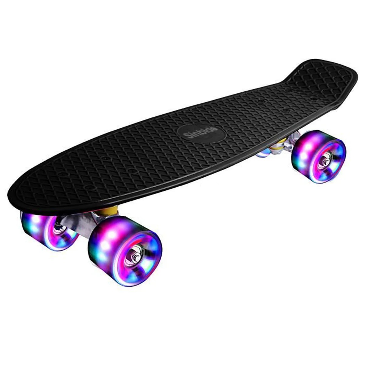 Skateboard pour enfant avec roue luminescente