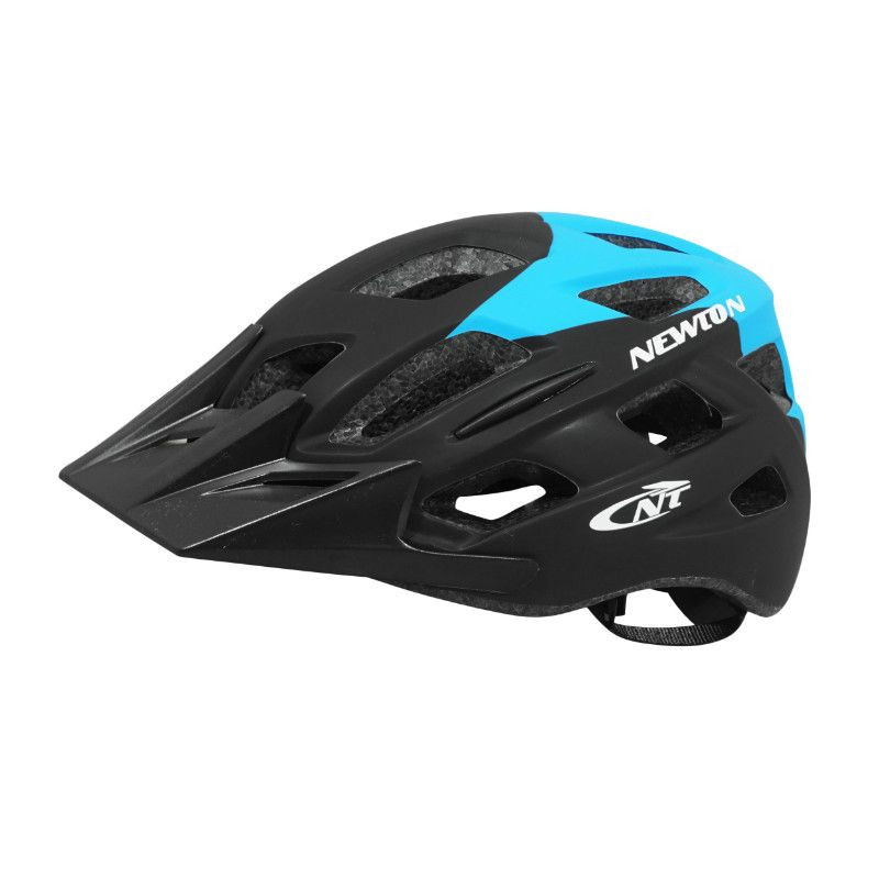 CASQUE VELO ADULTE NEWTON CITY ANECY BLEU/NOIR MAT AVEC LOCK TAILLE 55-58 ou 58-61 + ECLAIRAGE LED INCORPORE (VENDU EN BOITE)