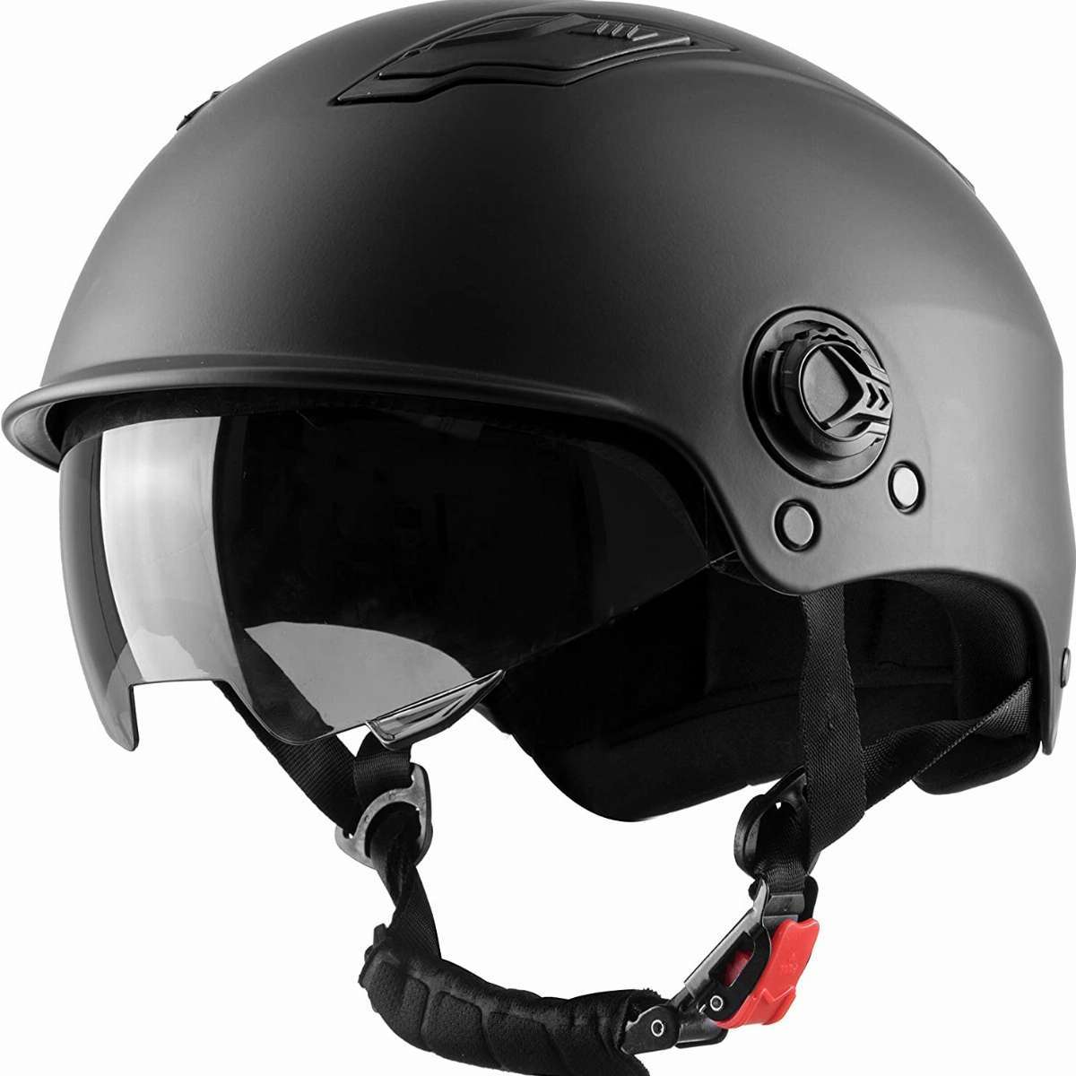 Helmet Casque pour Trottinette pour Femmes Adultes Adolescents avec visière Pare-Solei