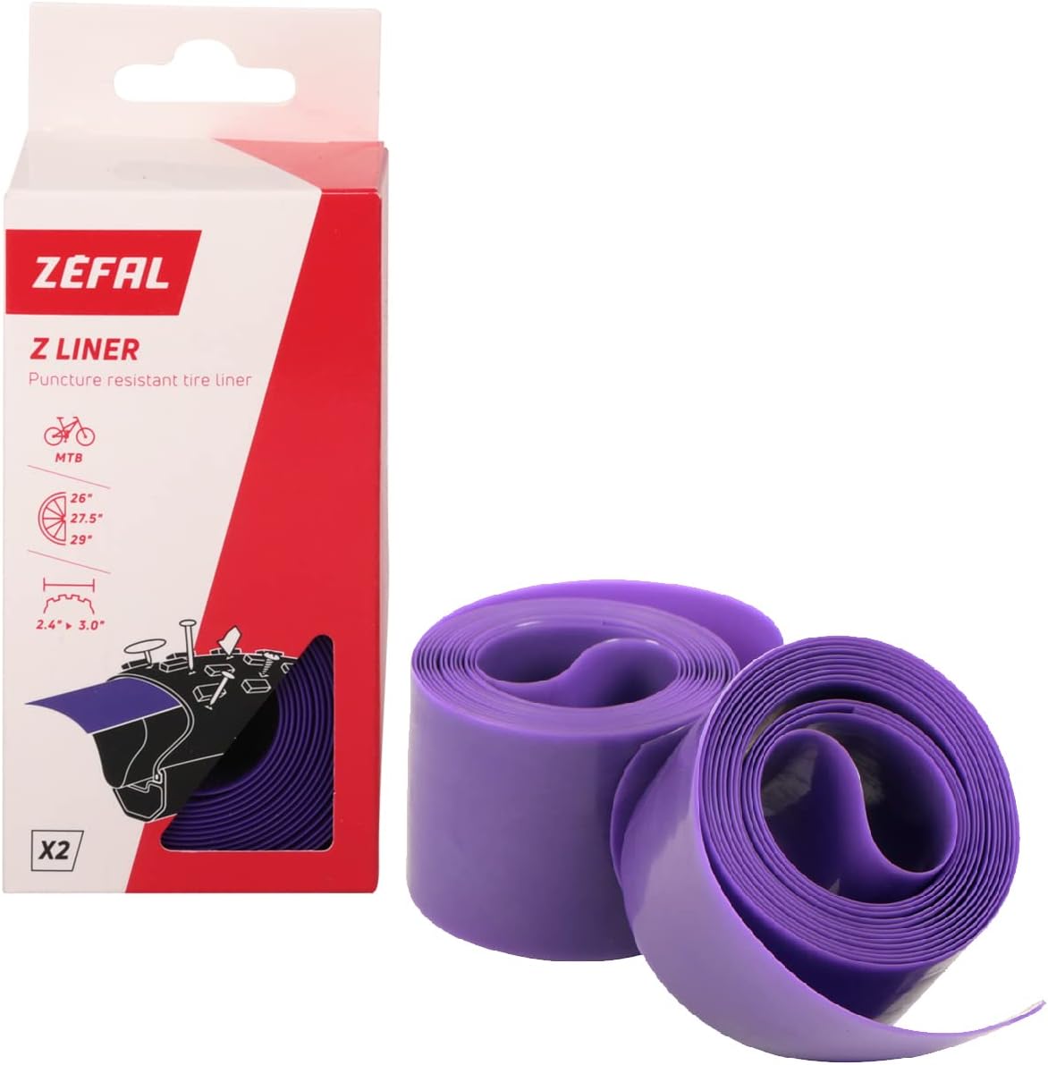 Bandes Anti-crevaison Zefal Z-Liner (La paire)