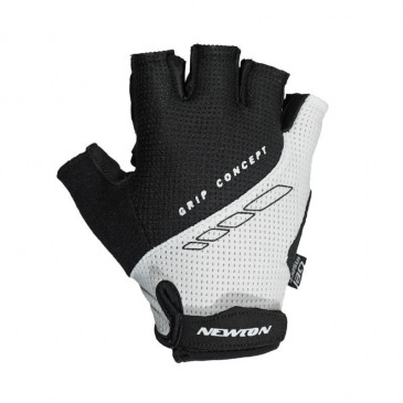 GANTS VELO COURT NEWTON GRIP GEL NOIR/BLANC L (PAIRE SUR CARTE) (OFFRE SPECIALE)